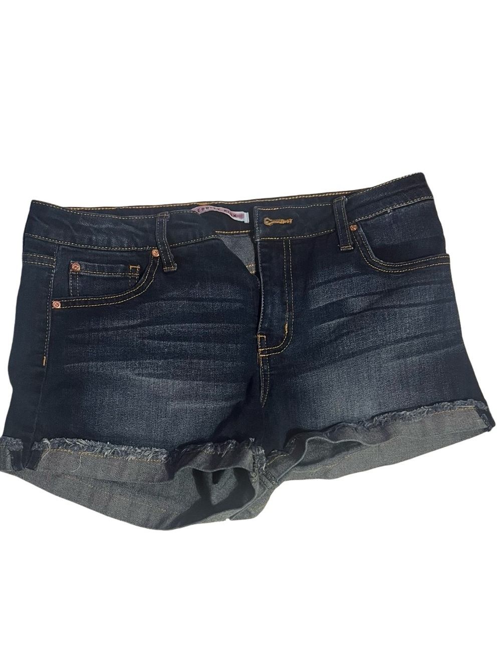 Celebrity Pink Dark Wash Denim Jean Shorts